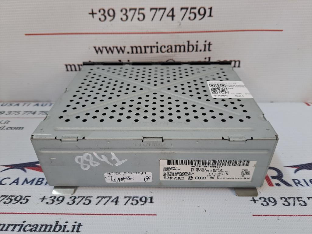 Unità di controllo multimediale navigatore GPS AUDI A6 Avant Serie C6 (4F5) (04>12)