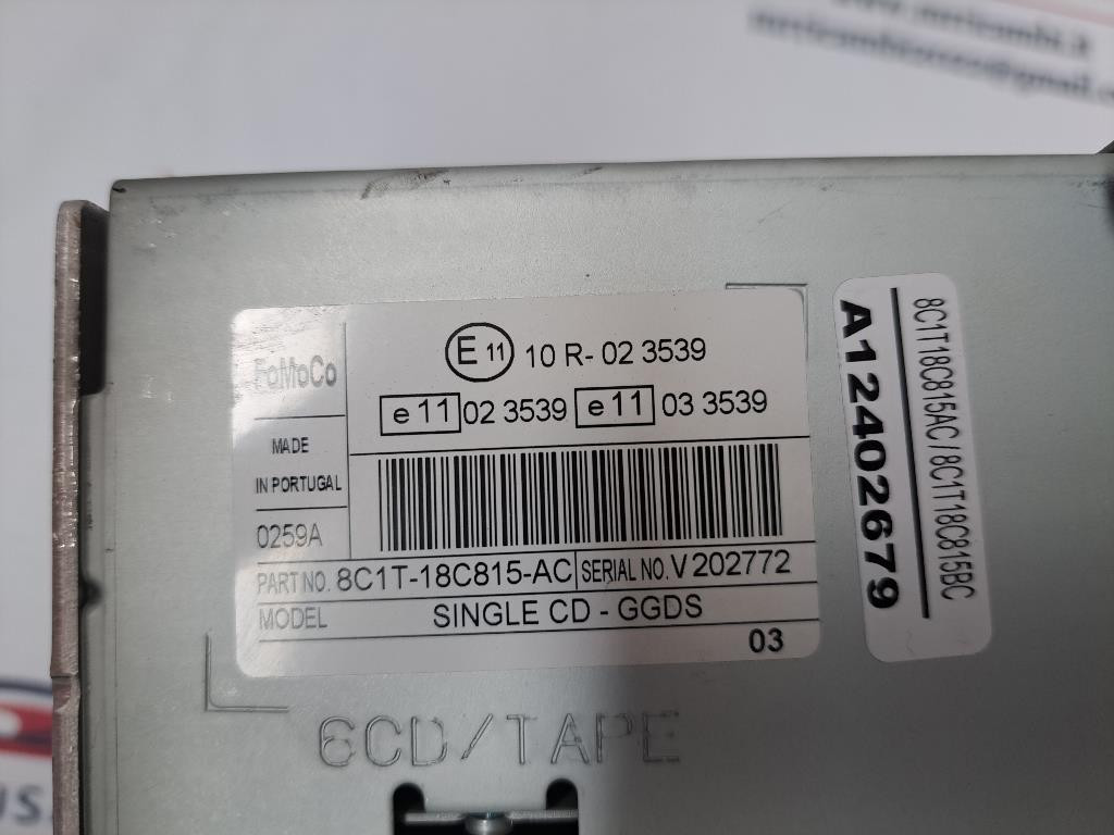 Autoradio FORD Transit Serie (06>14)