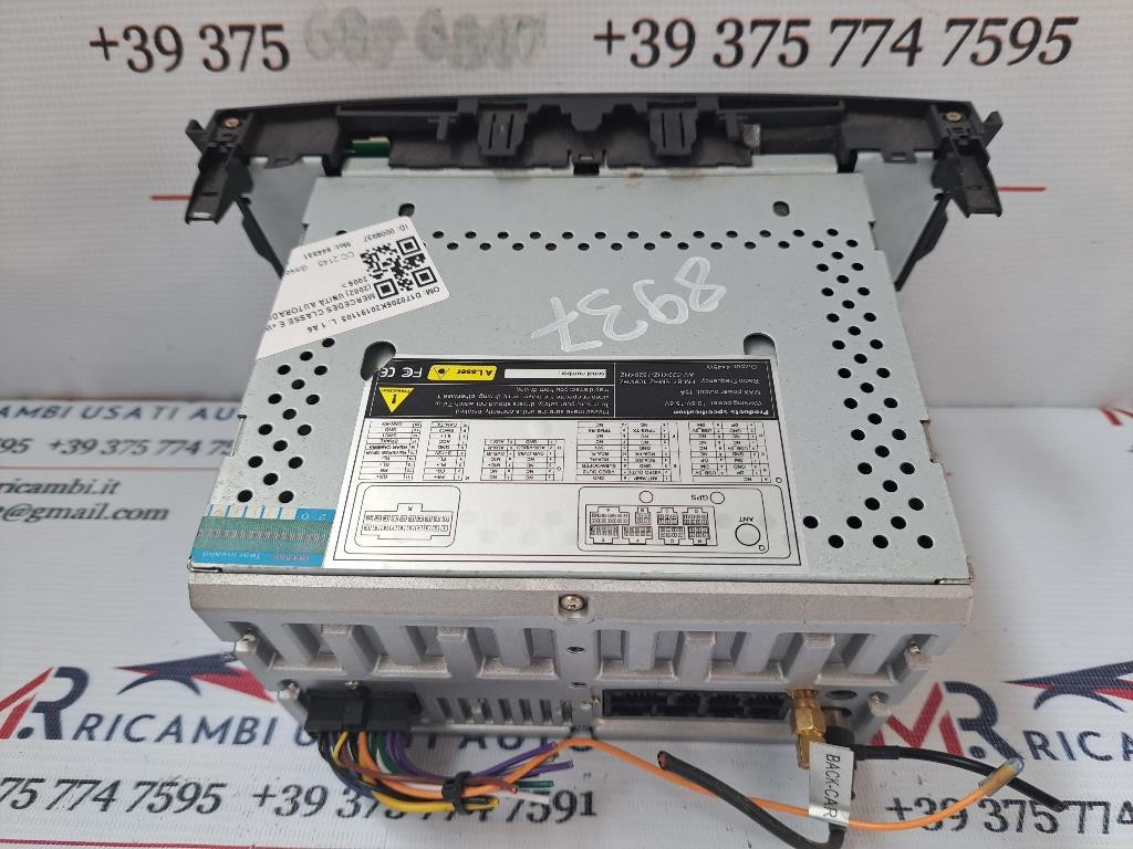 Autoradio MERCEDES Classe E Berlina W211 (02>07)