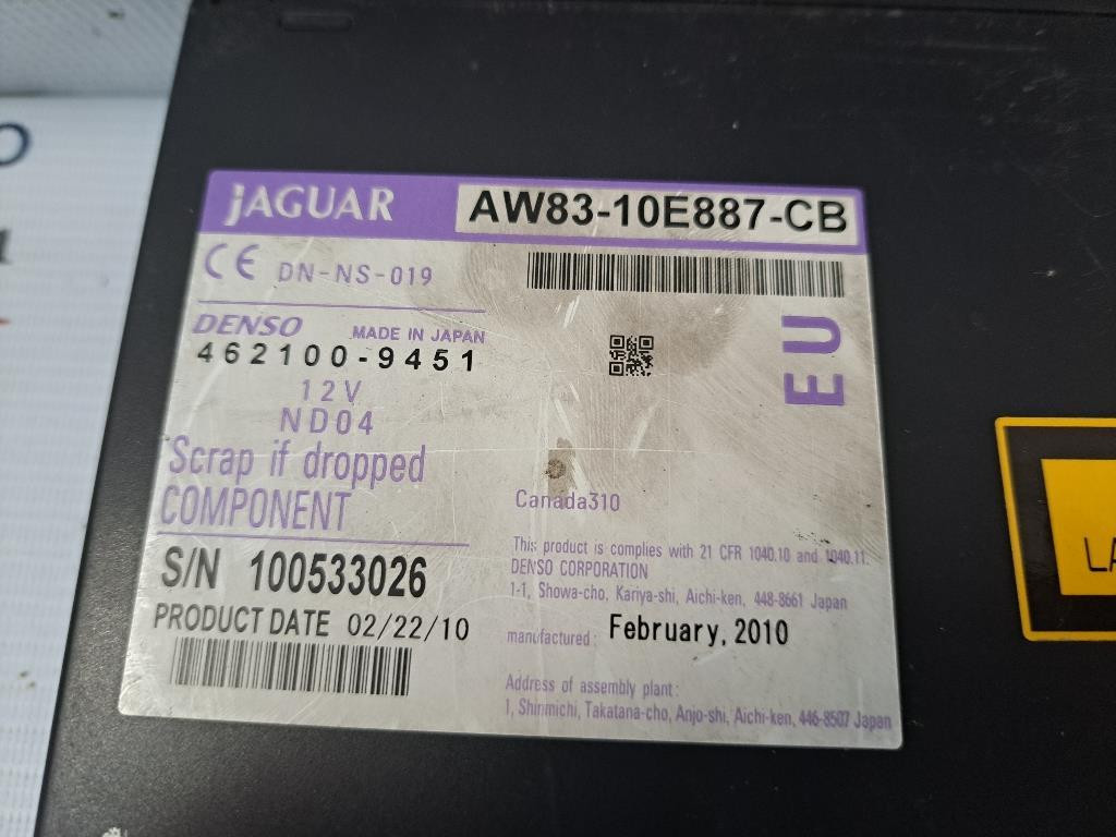 Lettore DVD JAGUAR XF Serie (08>11)