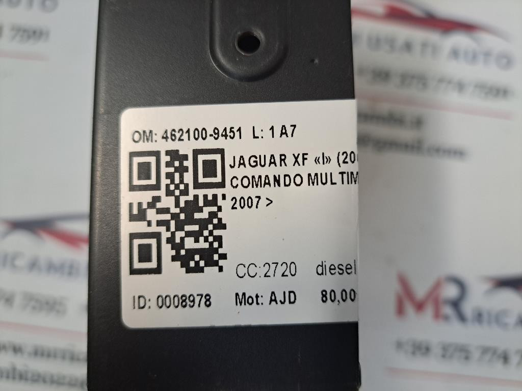 Lettore DVD JAGUAR XF Serie (08>11)