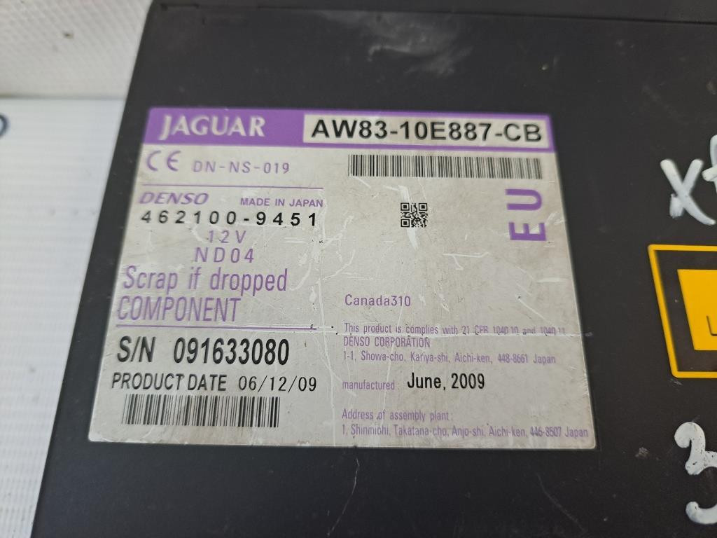 Lettore DVD JAGUAR XF Serie (08>11)