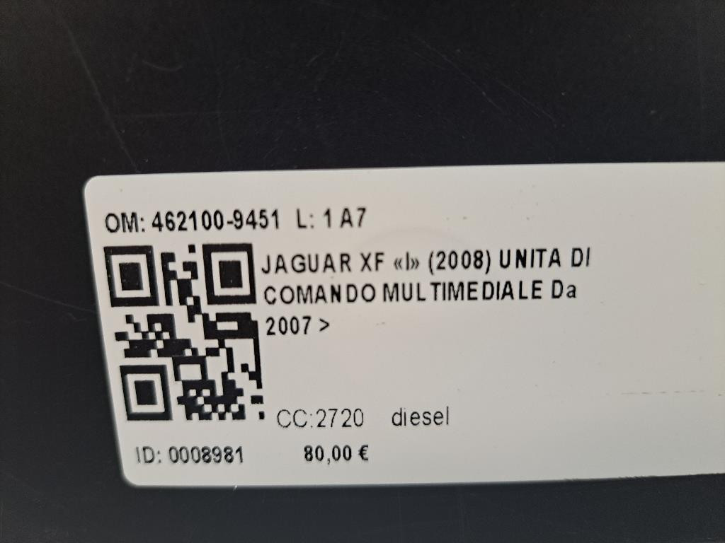 Lettore DVD JAGUAR XF Serie (08>11)