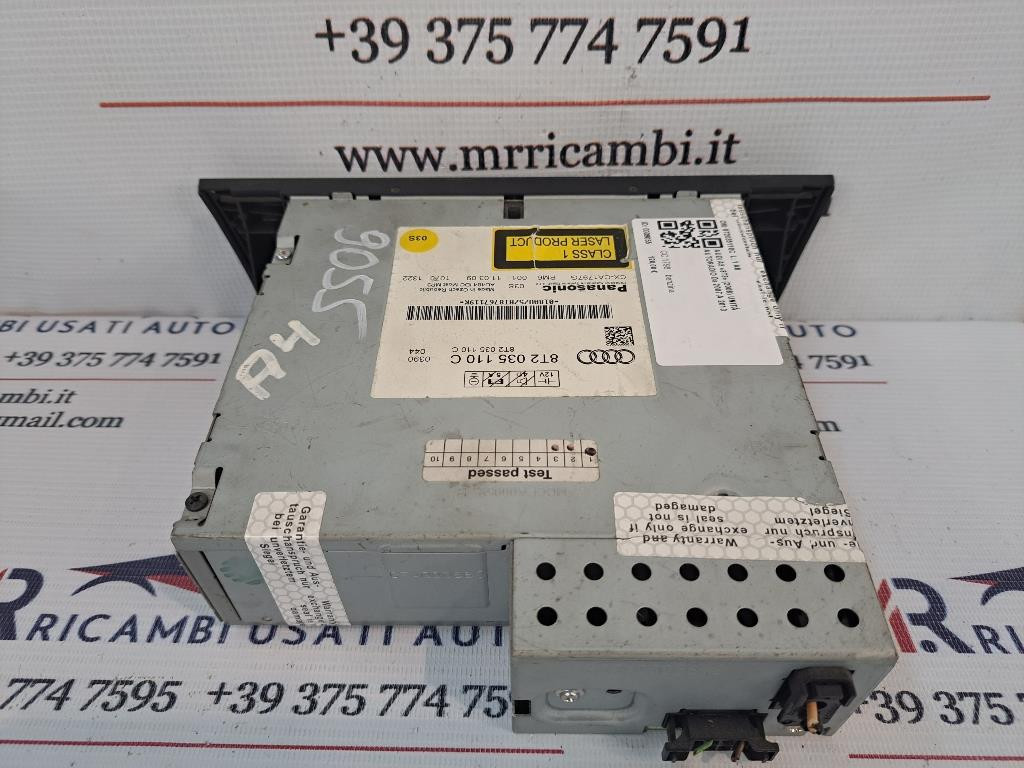 Lettore DVD AUDI A5 Berlina Serie (8T3) (07>)
