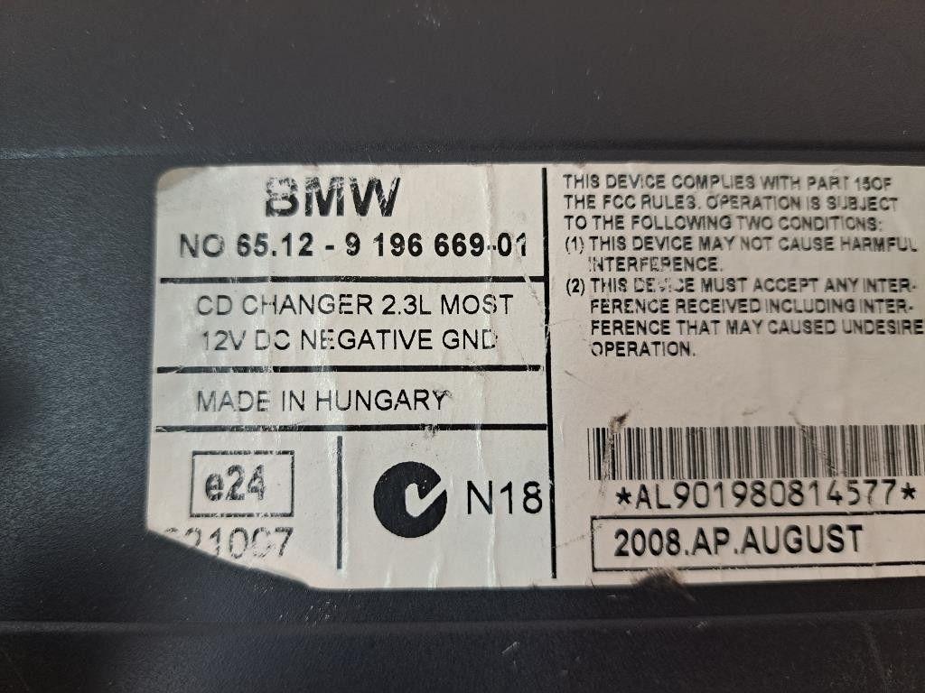 Caricatore CD BMW Serie 1 Serie (E87) (07>)