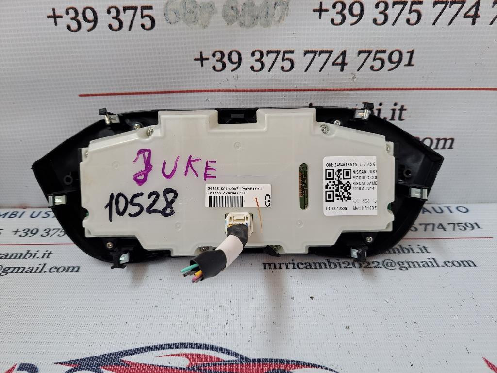 Comandi Clima NISSAN Juke 1° Serie