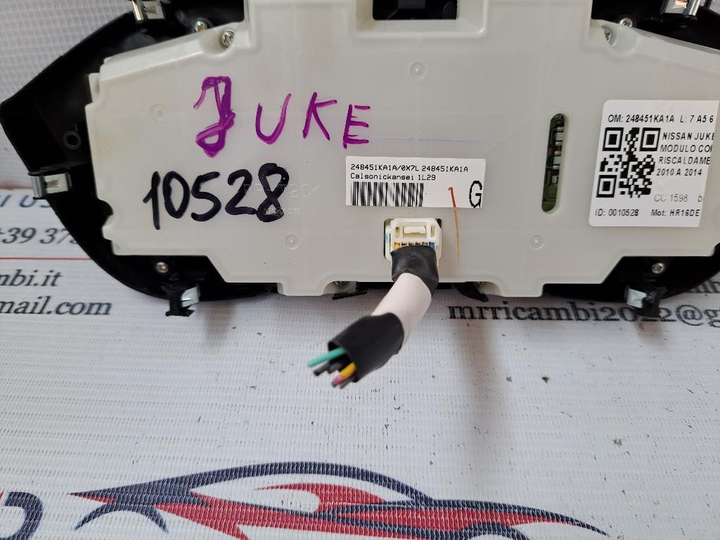 Comandi Clima NISSAN Juke 1° Serie