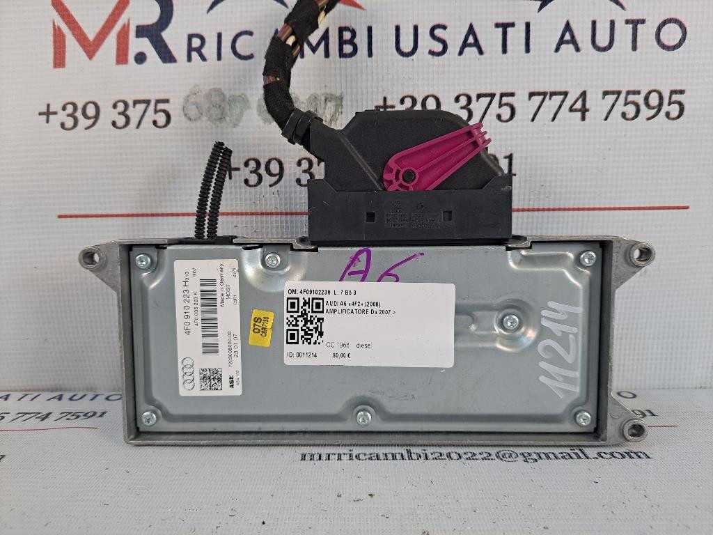 Amplificatore autoradio AUDI A6 Berlina Serie C6 (4F2) (04>12)