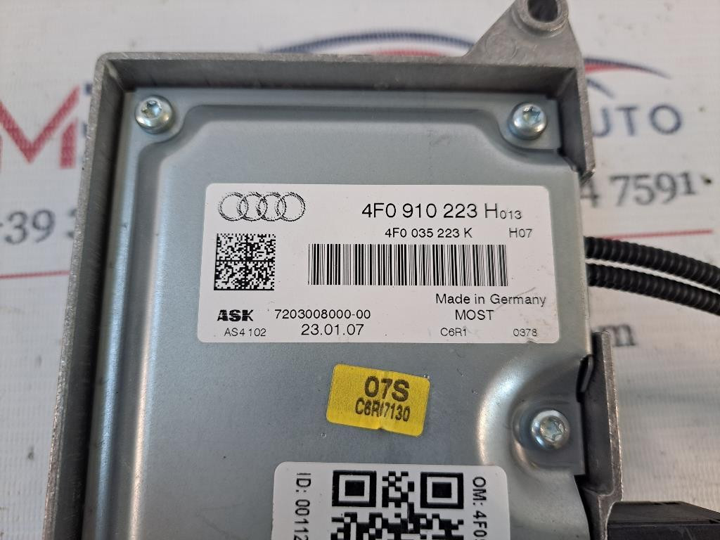 Amplificatore autoradio AUDI A6 Berlina Serie C6 (4F2) (04>12)