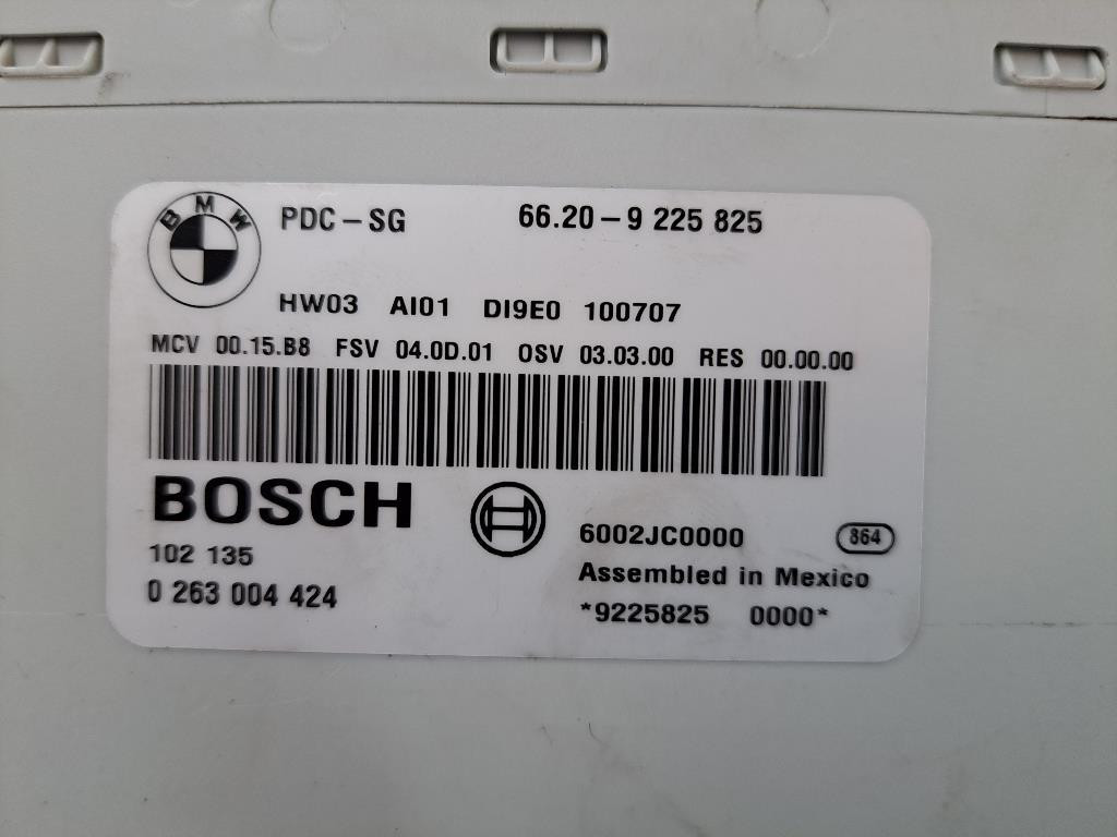 Centralina sensori di parcheggio BMW Serie 3 E90 Berlina 2° Serie