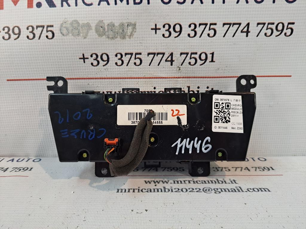 Comandi Clima CHEVROLET Orlando 1° Serie