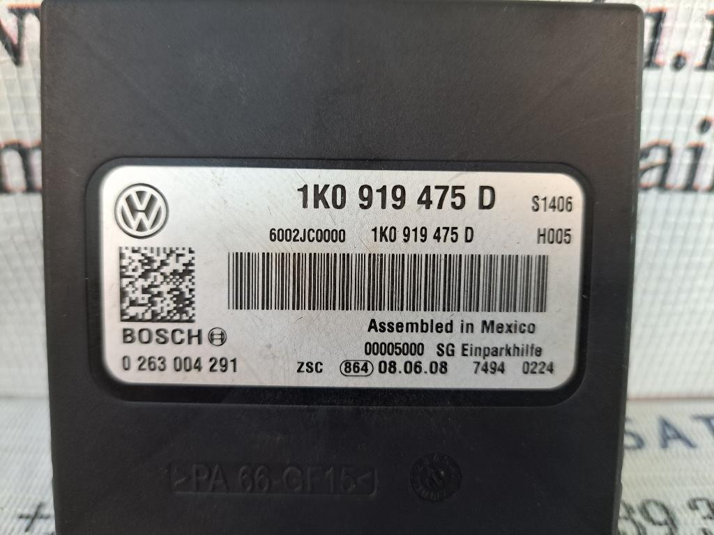 Centralina sensori di parcheggio VOLKSWAGEN Scirocco Serie (137) (08>14)