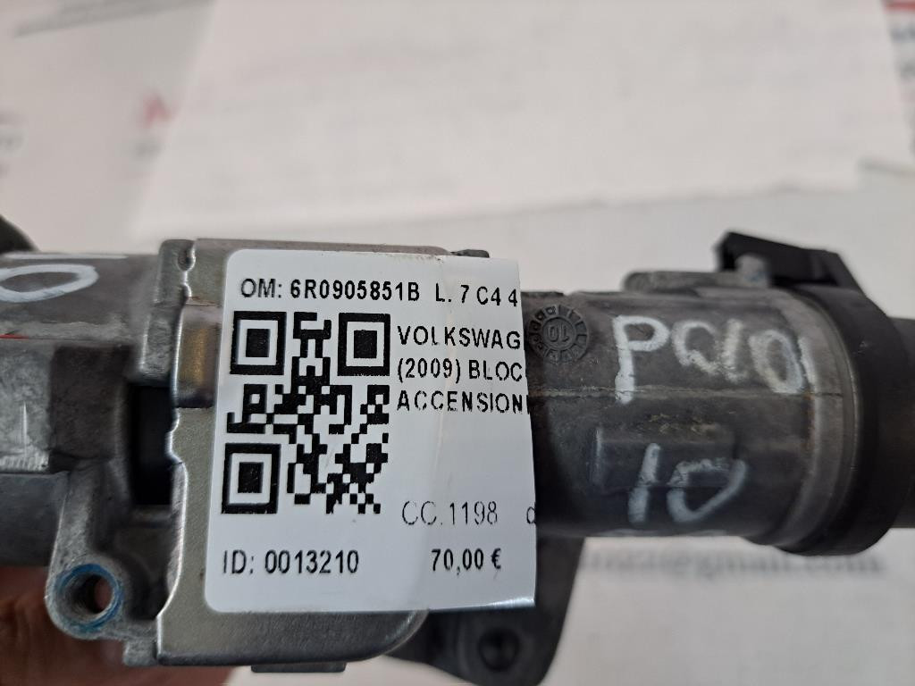 Blocchetto Accensione VOLKSWAGEN Polo 5° Serie