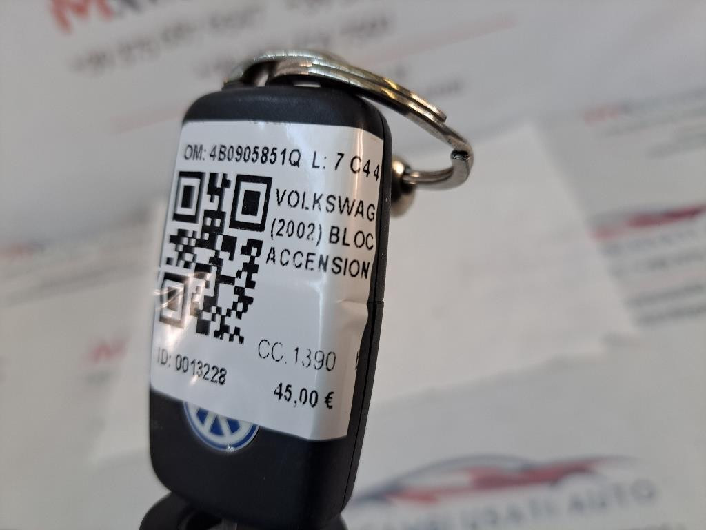 Blocchetto Accensione VOLKSWAGEN Polo 4° Serie
