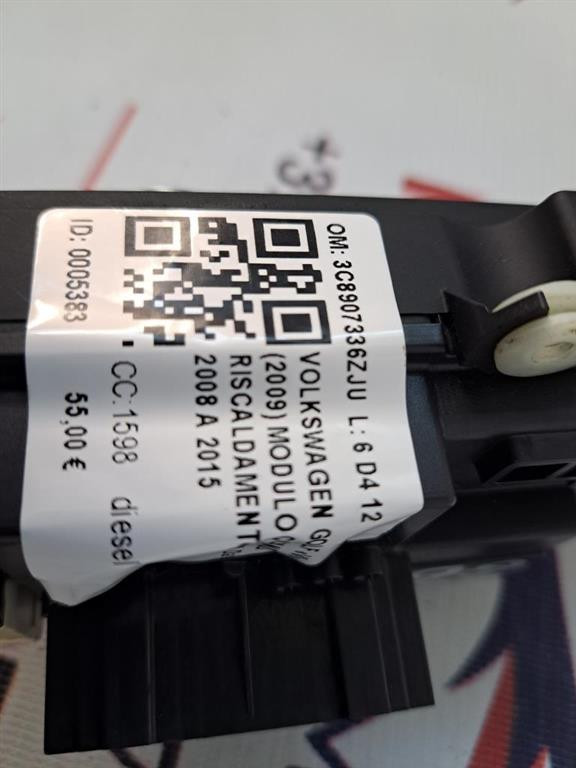Comandi Clima VOLKSWAGEN Golf 6 Berlina (08>12)