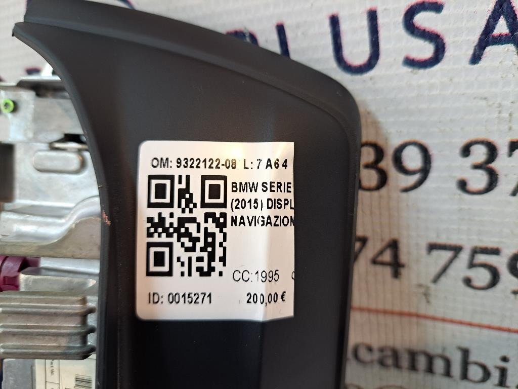 Display multifunzione computer di bordo BMW Serie 1 F20 (11>19)