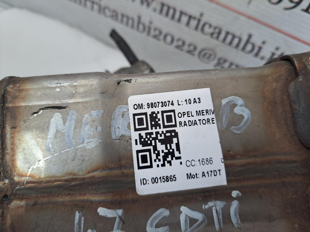 Scambiatore di calore OPEL Meriva 3° Serie