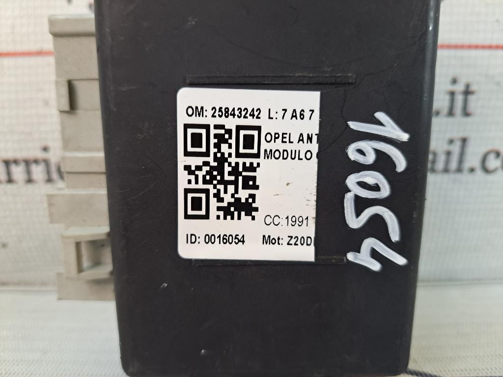 Centralina Comfort OPEL Antara Serie