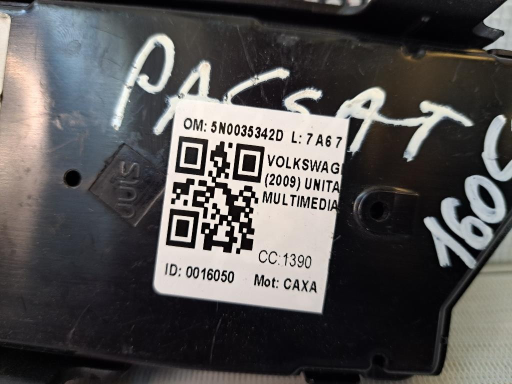Lettore DVD VOLKSWAGEN Golf 6 Berlina (08>12)