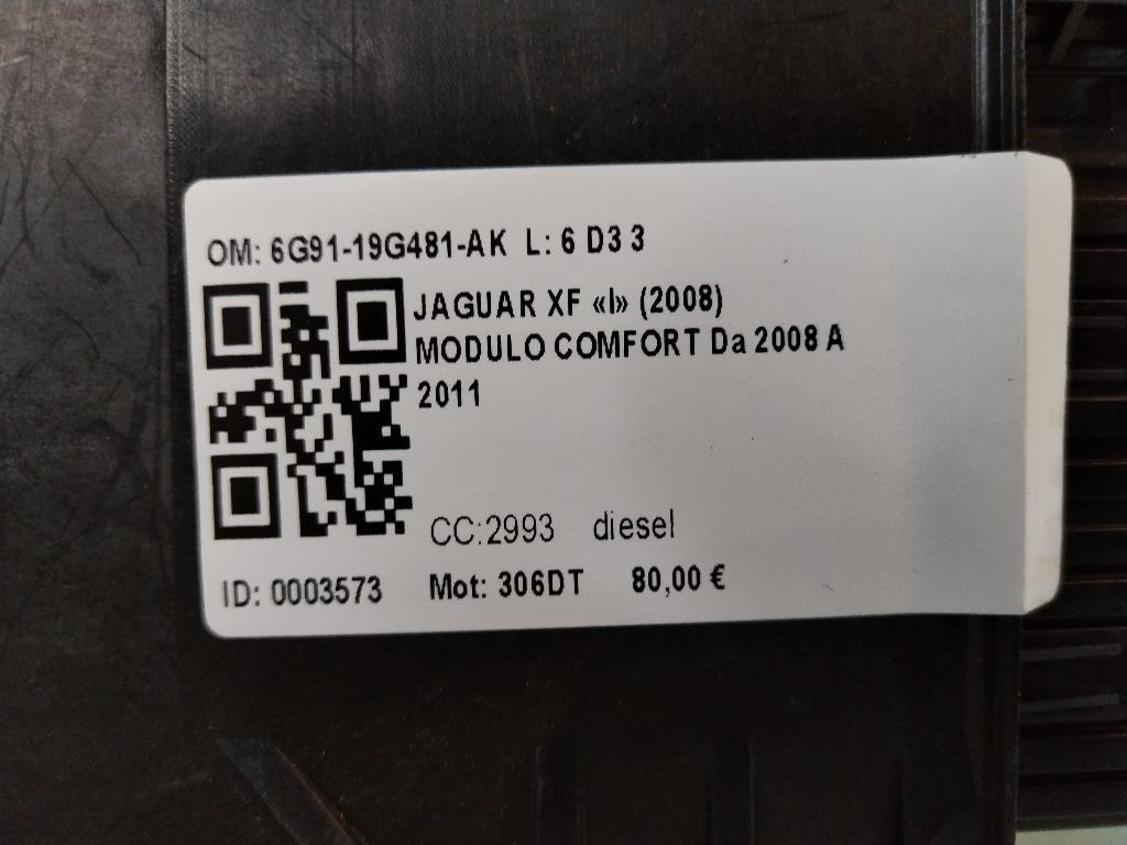Centralina Comfort JAGUAR XF Serie (08>11)
