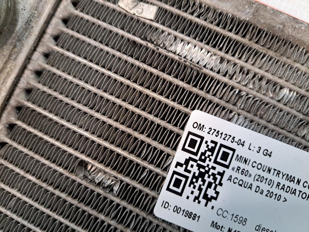 Radiatore acqua MINI Countryman 1° Serie