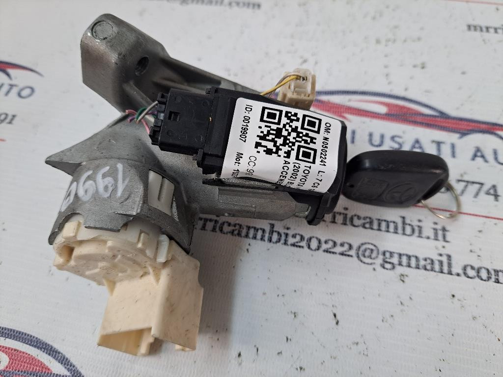 Blocchetto Accensione TOYOTA Yaris Serie (03>05)