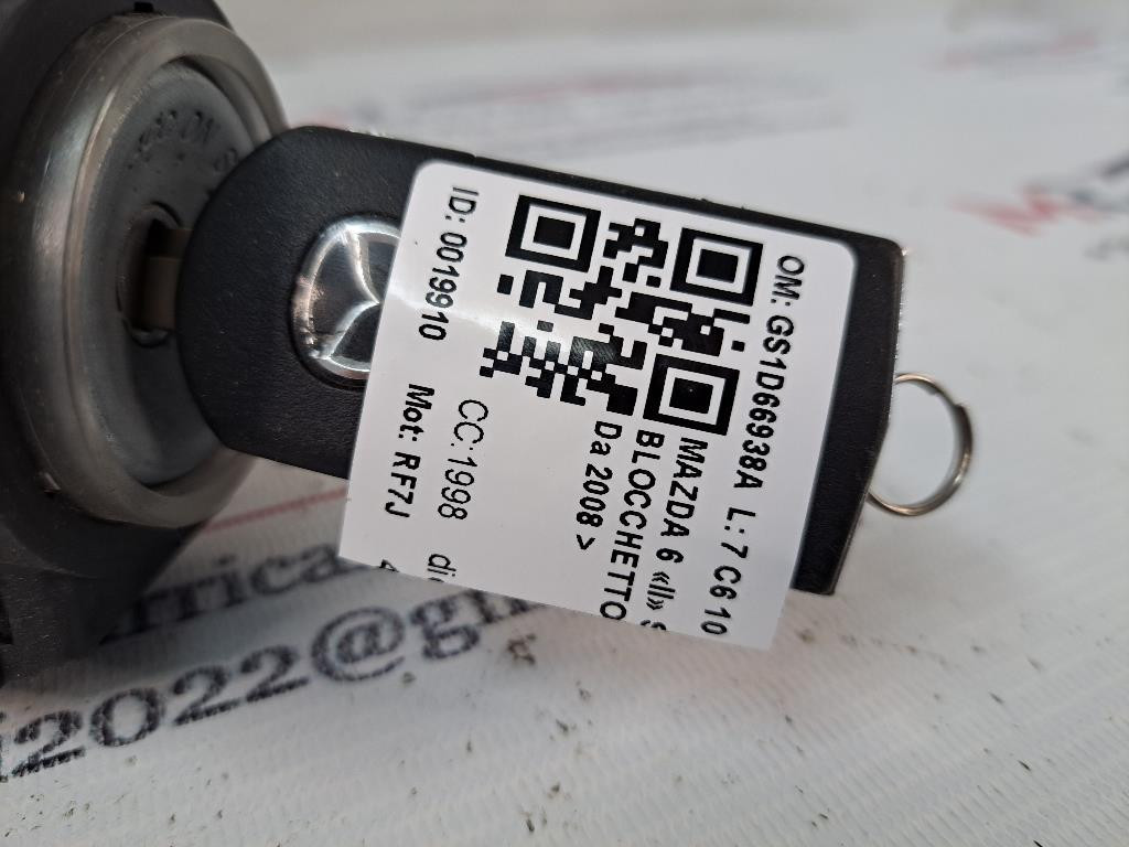 Blocchetto Accensione MAZDA 6 Berlina 2° Serie