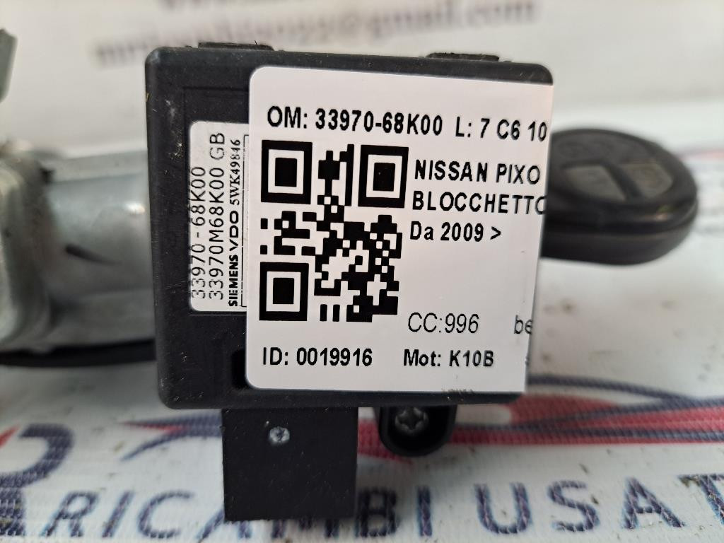 Blocchetto Accensione NISSAN Pixo 1° Serie