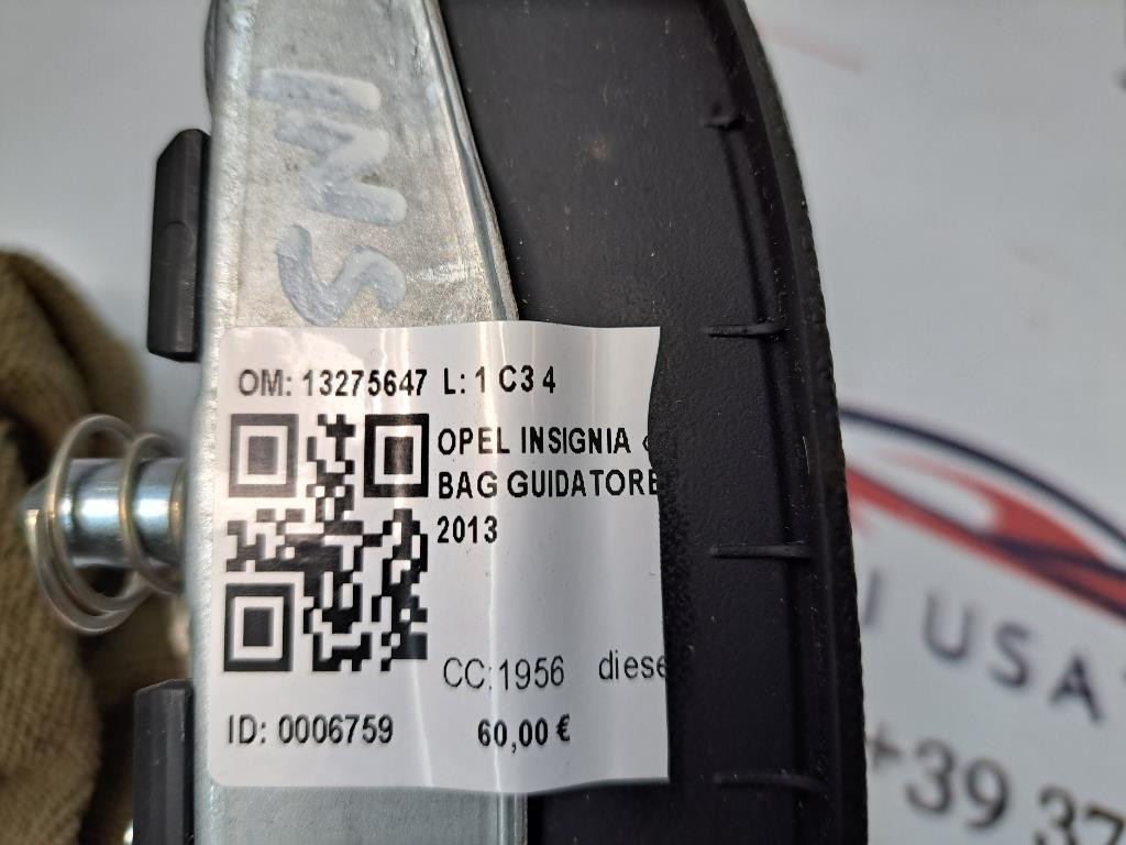 Airbag Volante OPEL Insignia Berlina