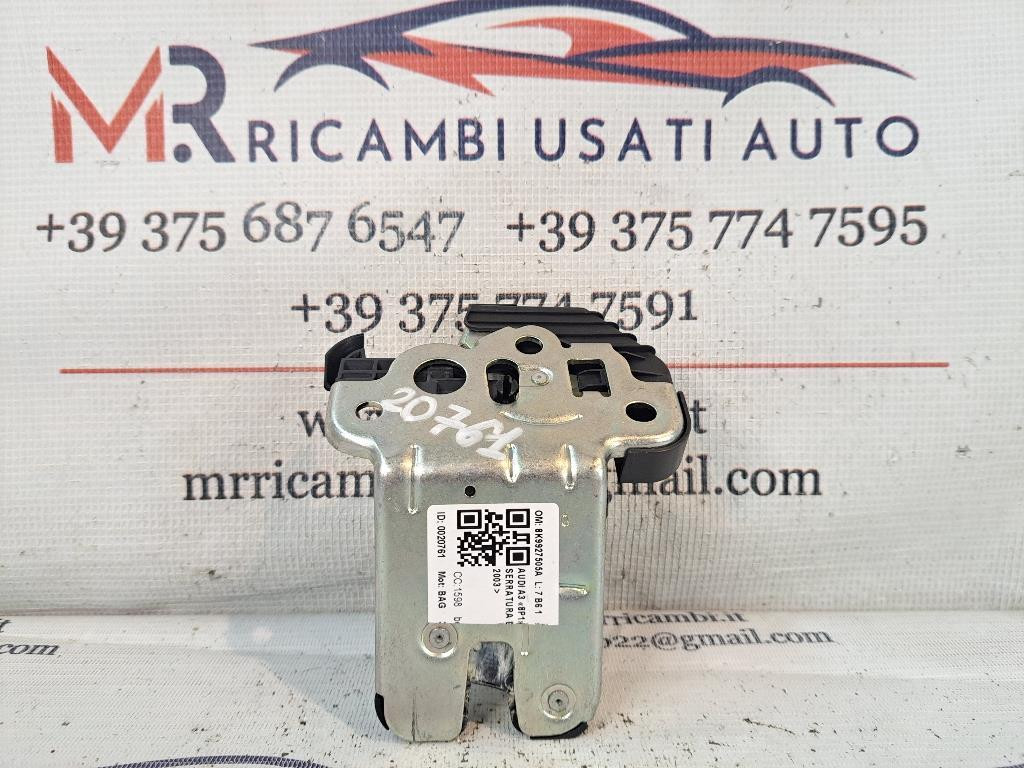 Serratura portellone posteriore AUDI A3 Serie (8P1) (03>05)