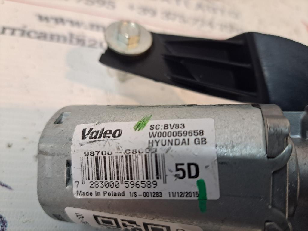 Motorino Tergicristallo HYUNDAI i20 1° Serie