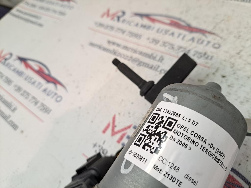 Motorino Tergicristallo OPEL Corsa D 3P 1° Serie