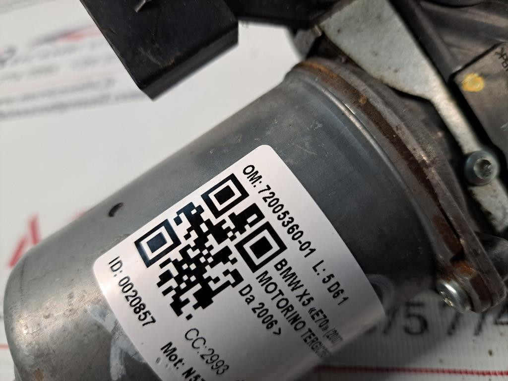 Motorino Tergicristallo BMW X5 Serie (E70) (06>13)