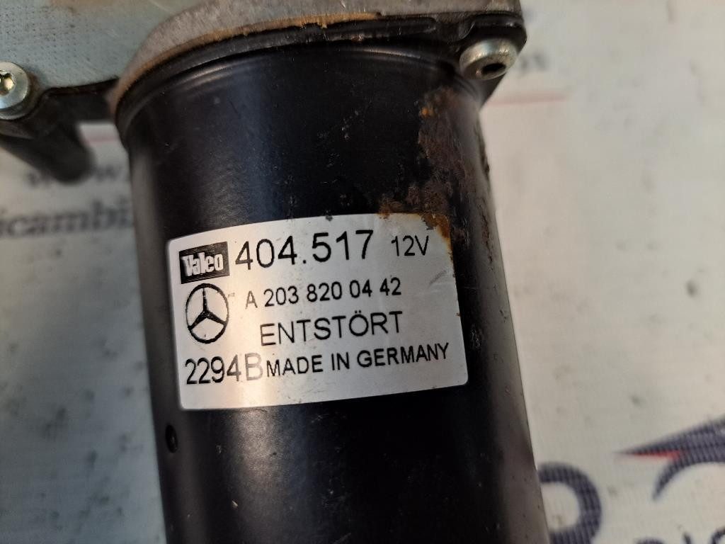 Motorino Tergicristallo MERCEDES Classe C Berlina W203 2° Serie