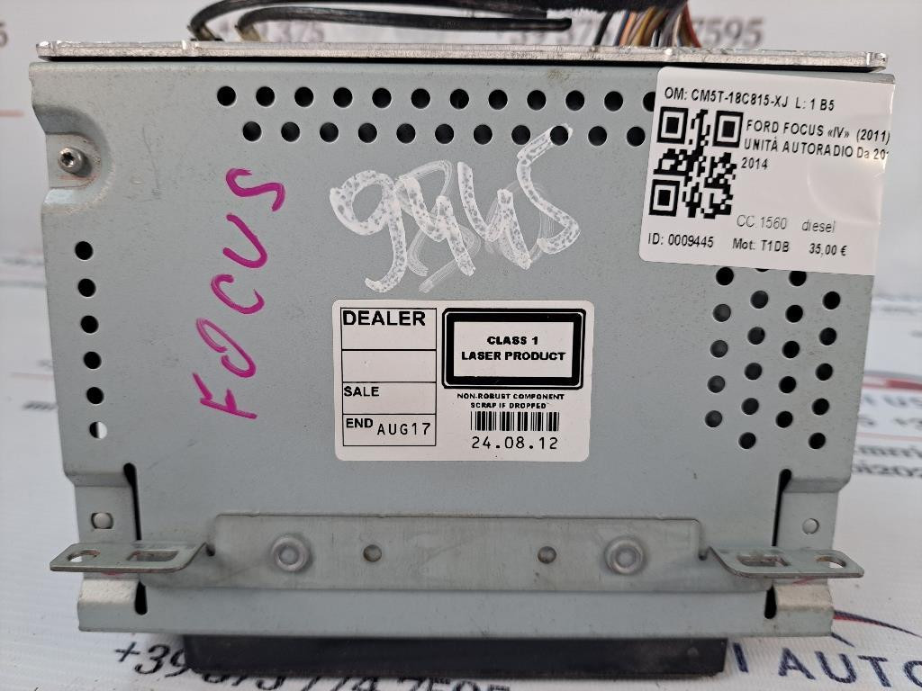 Autoradio FORD Focus Berlina 5° Serie
