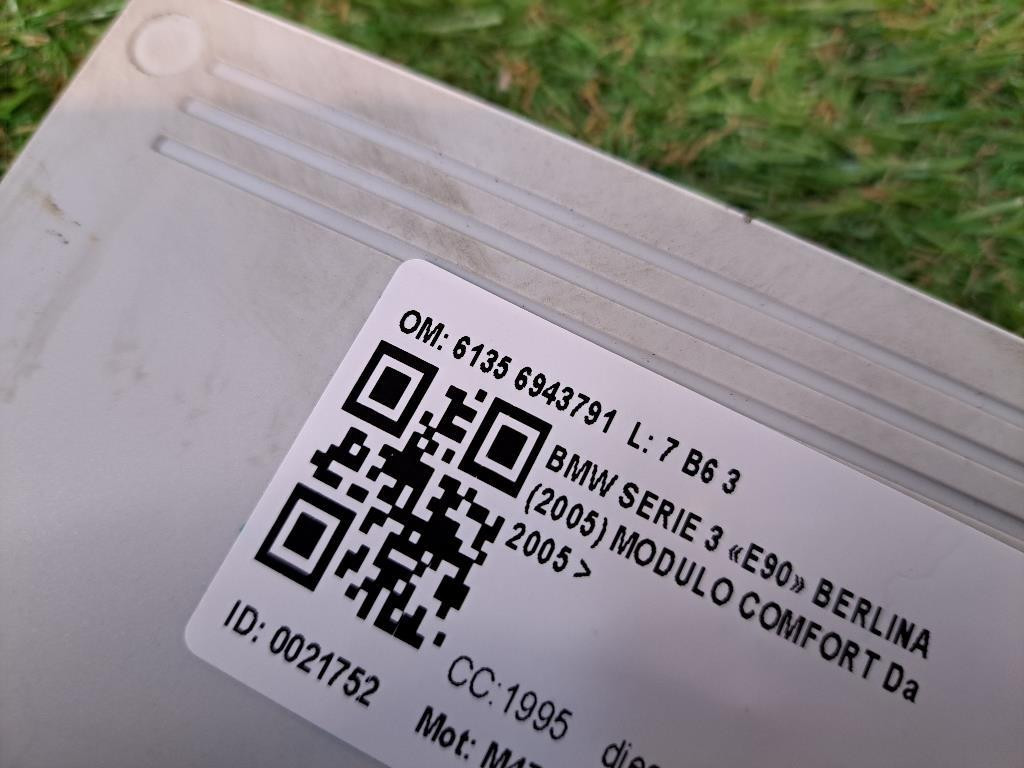 Centralina Comfort BMW Serie 3 E90 Berlina 2° Serie