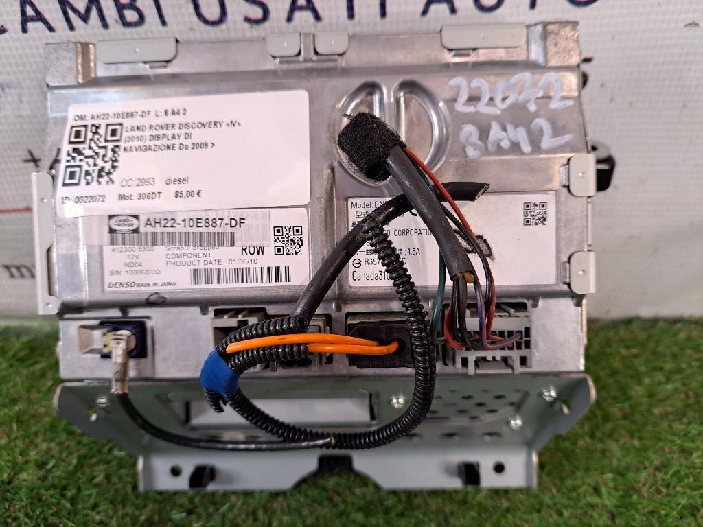 Display multifunzione computer di bordo LAND ROVER Discovery Serie IV (10>)