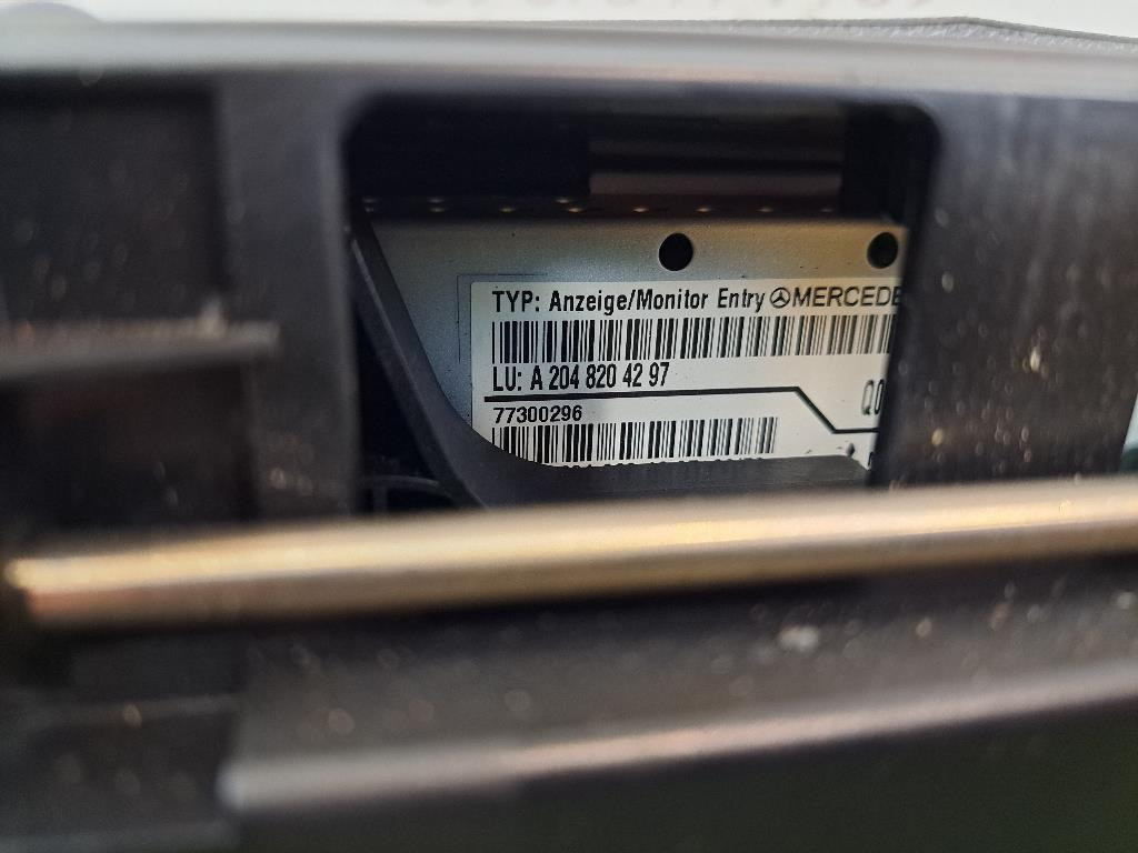 Display multifunzione computer di bordo MERCEDES Classe C Berlina W204