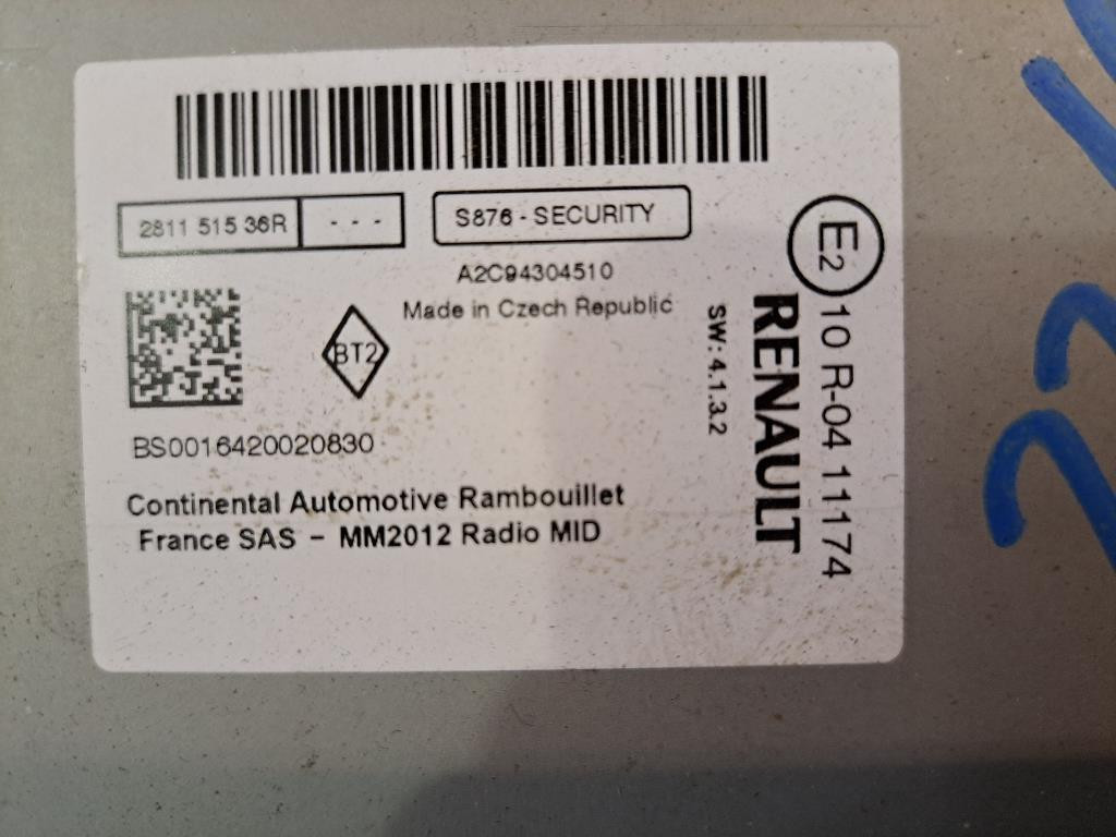 Navigatore RENAULT Captur Serie