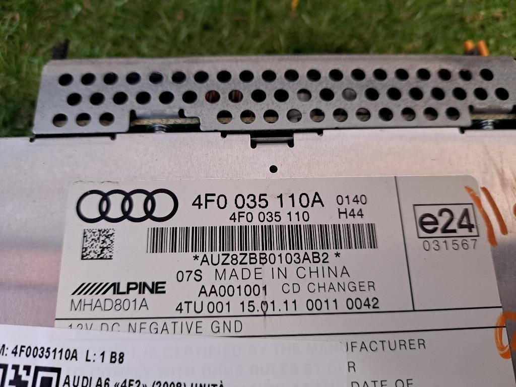 Caricatore CD AUDI A6 Berlina Serie C6 (4F2) (04>12)