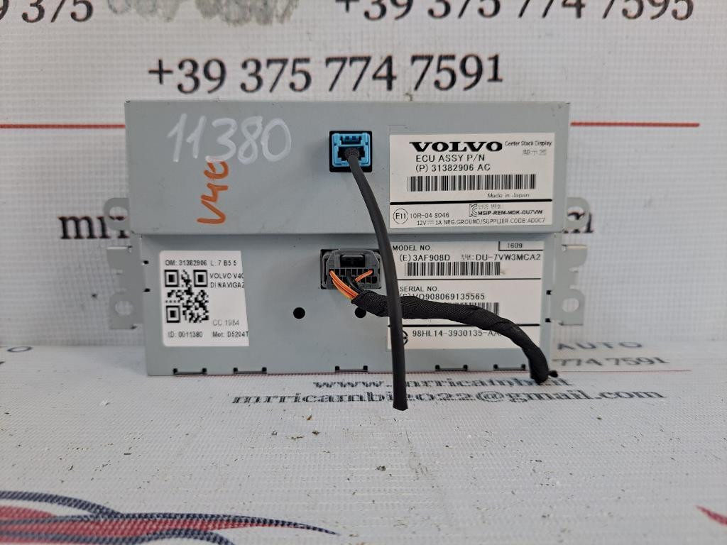Display VOLVO V40 Serie (16>)