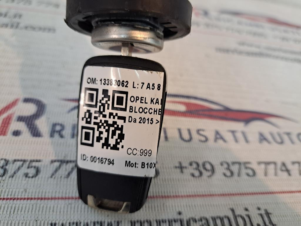 Blocchetto Accensione OPEL Karl Serie