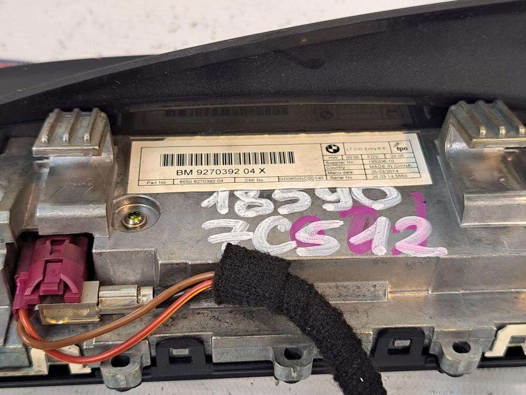 Display BMW Serie 1 F20 (11>19)
