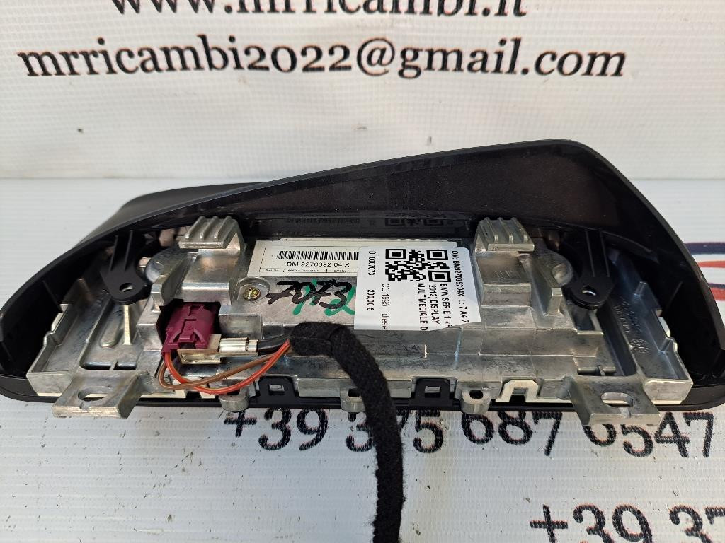 Display BMW Serie 1 F20 (11>19)