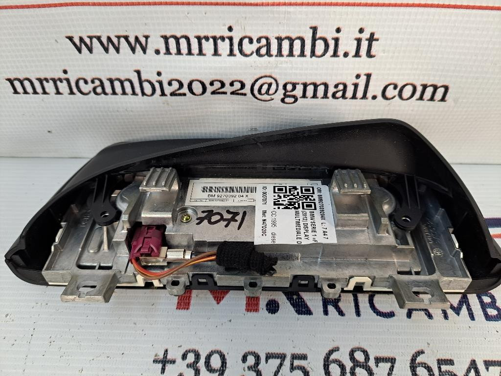 Display BMW Serie 1 F20 (11>19)
