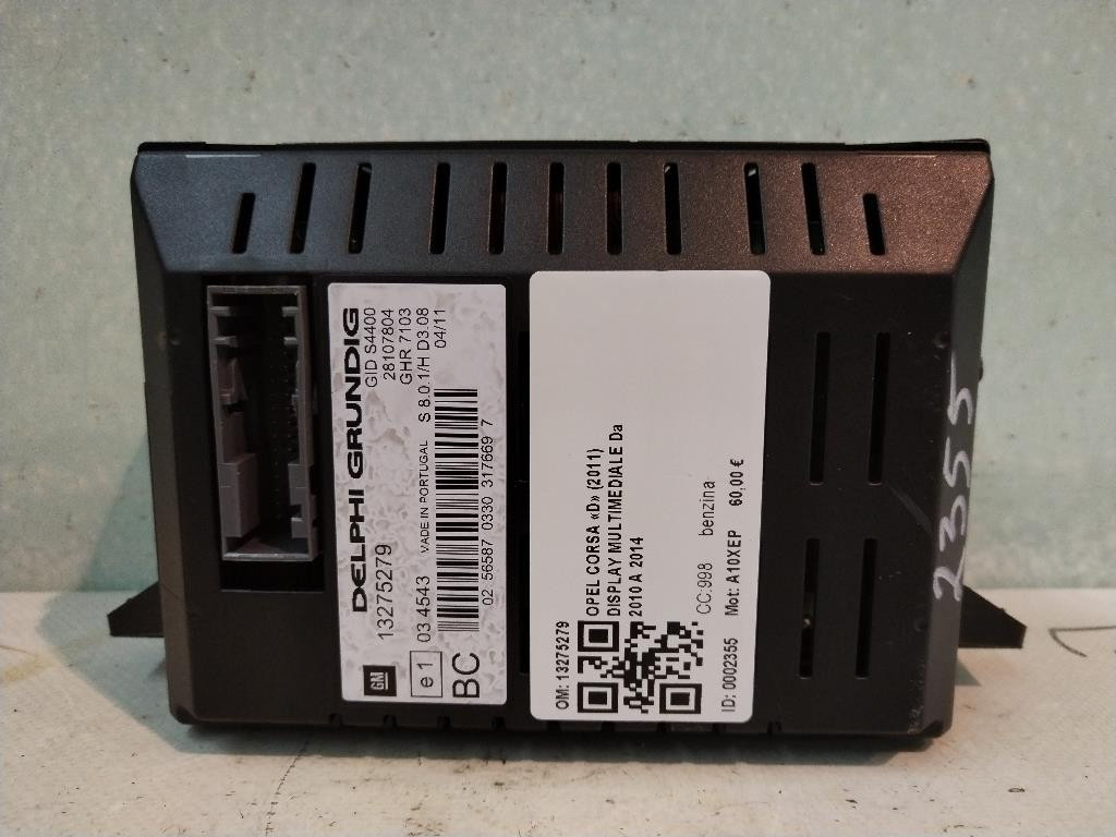 Display OPEL Corsa D 3P 2° Serie