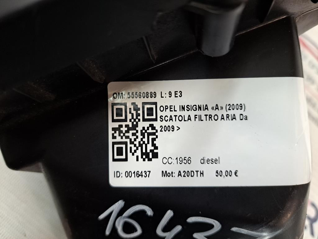 Box scatola filtro aria OPEL Insignia S. Wagon