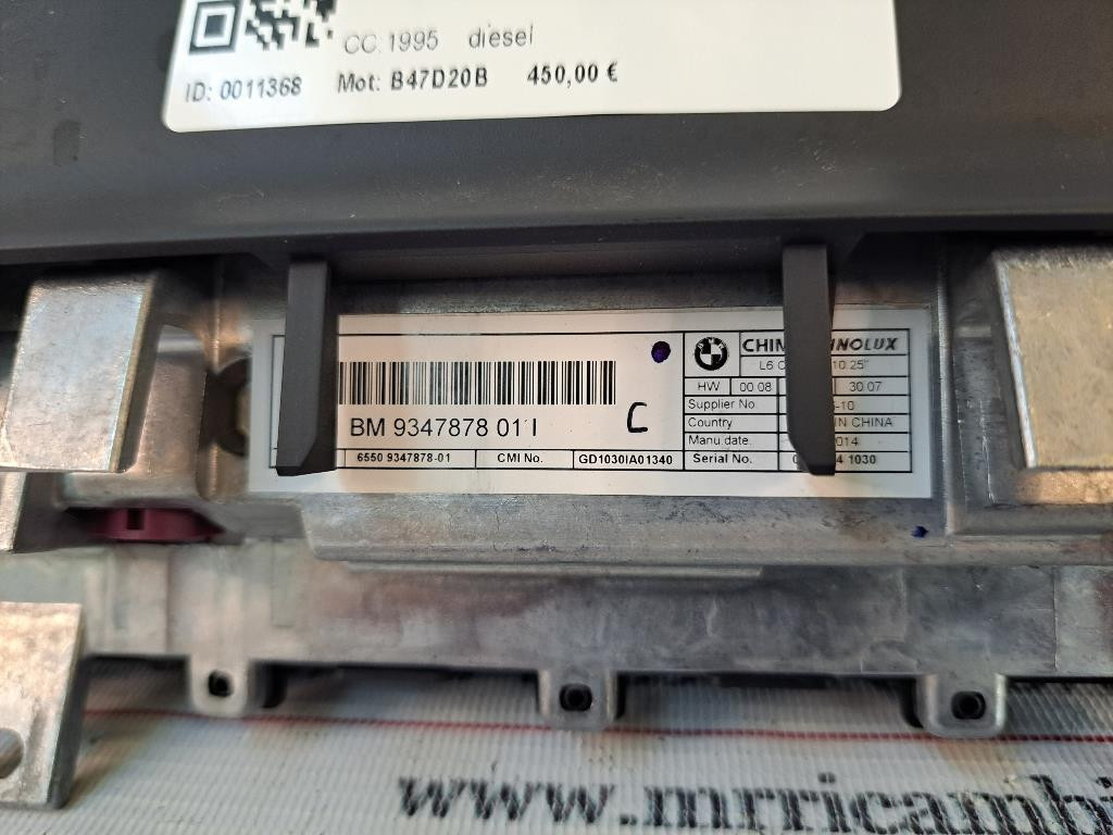 Display BMW X5 (F15) (13>18)