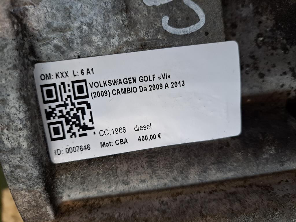 Cambio Manuale Completo VOLKSWAGEN Golf 6 Berlina (08>12)