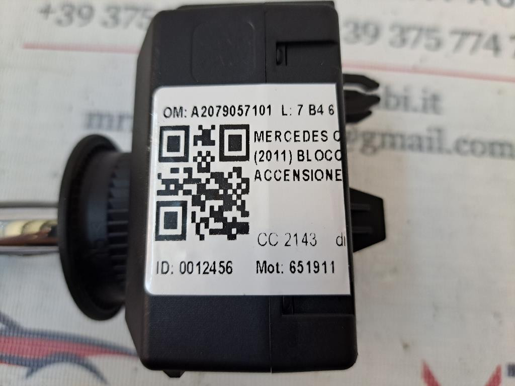 Blocchetto Accensione MERCEDES Classe C Berlina W204
